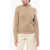 FILIPPA K Solid Color Wool And Cashmere Turtleneck Sweater Beige