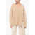 Loulou Studio V-Neck Solid Color Sweater Beige