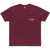 Billabong Stacked Arch Tee Burgundy