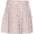 Self-Portrait Pleated Skirt With Belt PINK