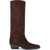 Proenza Schouler Bronco suede Boots CHOCOLATE