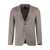 ZEGNA Zegna Single-Breasted Two-Button Jacket Beige