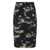 Blumarine Blumarine Black Midi Skirt BLACK/BRILLIANT BLUE