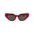 Vava Eyewear Vava Eyewear Sunglasses RED|BLACK FLEX HINGES|BLACK LENSES