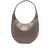 COPERNI 'Swipe Medium' Brown Shoulder Bag With Logo On Front In Leather Woman BROWN