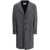 Givenchy Herringbone Coat BLACK/WHITE