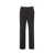 Alexander Wang Alexander Wang High Waisted Pleated Pant With Logo Elastic Clothing Black