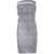 Jean Paul Gaultier Jean Paul Gaultier Mesh Skirt Double Layer Printed "Body Shadow" And "Prince Of Wales" Clothing GREY