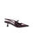 Jimmy Choo Jimmy Choo Brushed Leather Slingback DEEP MERLOT