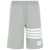 Thom Browne Thom Browne 4Bar Cotton Sweatpants LIGHT GREY