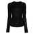 Thom / Krom Thom Krom Round Neck Sweater Clothing Black
