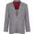 Brunello Cucinelli Cashmere and silk flannel Blazer GRIGIO