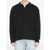 Roberto Collina Wool And Cashmere Over Polo BLACK