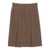Saint Laurent Saint Laurent Wool Cashmere Midi Skirt Beige