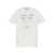 Golden Goose White Crewneck T-Shirt With Logo Lettering On The Front In Cotton Man WHITE