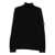 Stone Island Stone Island Turtleneck Sweater With Logo Patch Black