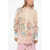 ZIMMERMANN Floral- Motif Blouse With Colored Buttons Pink