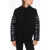 Herno Resort Hybrid Pullover With Quilted Sleeves Black