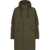 Dolce & Gabbana Hooded Nyon Parka With Hidden Closure Green