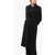 Harris Wharf London Virgin Wool Coat With Flap Pockets And Split Black