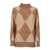 Lorena Antoniazzi Lorena Antoniazzi Turtleneck Shirts BROWN