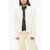 Maison Margiela Mm6 3 Layered Jacket With Logoed Buttons White