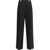 Giorgio Armani Silk crepe cady one-dart Pants BLACK BEAUTY