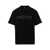 M44 LABEL GROUP M44 Label Group Black Oversized 44 Label Group T-Shirt With Embroidered Logo Black