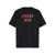 M44 LABEL GROUP M44 Label Group Black Oversized 44 Label Group T-Shirt With Front Row Print Black