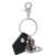 Vivienne Westwood "I Love Orb" Keychain BLACK