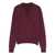 TWINSET Twinset Burgundy Keyhole-Neck Sweater Red