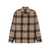 A.P.C. A.P.C. Bobby Tartan Wool Overshirt BEIGE DARK NAVY