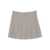 MSGM Msgm Check-Pattern Pleated Mini Skirt WHITE
