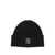 MSGM Msgm Black Ribbed Wool Hat Black