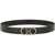 Ferragamo Reversible "Hooks" Belt BLACK