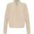 Max Mara Ribbed Cardigan In Wool And Cashmere BEIGE