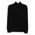 Kangra Kangra Cashmere Black Wool Turtleneck Sweater Black