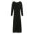 TWINSET Twinset Long Black Dress With Side Slit Black