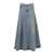 7 For All Mankind 7 For All Mankind Skirt BLUE