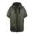 Max Mara Max Mara Green Khaki Padded Cape With Drip-Proof Canvas Hood GREEN