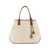 Hogan Hogan Script Medium Canvas Tote Beige