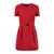 Max Mara Max Mara Red Cady Minidress RED