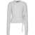 ROTATE Birger Christensen Mesh With Flower Detail WHITE