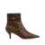 TWINSET Twinset Animal Print Ankle Boots BROWN