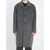 AMI Paris Wool And Cashmere Coat GREY
