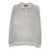 Daniele Fiesoli Daniele Fiesoli Light Gray Sweater With Collar GREY