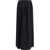 KRISTINA TI Wool and silk long Skirt NERO