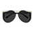 Saint Laurent Saint Laurent Sl M137/F Amelia Linea Monogram Sunglasses Black