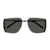 Saint Laurent Saint Laurent Sl 750 Linea Sl Logo Sunglasses SILVER