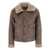 URBANCODE Urbancode Reversible Faux Fur Jacket With Suede Interior Brown